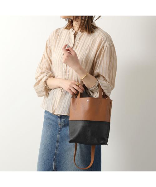 セール】APC A.P.C. ショルダーバッグ cabas maiko small PXBOK