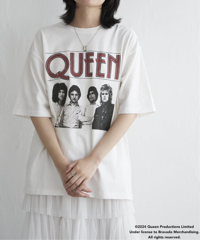 CLOTH & CROSS Iced Coffee Queen Tシャツ