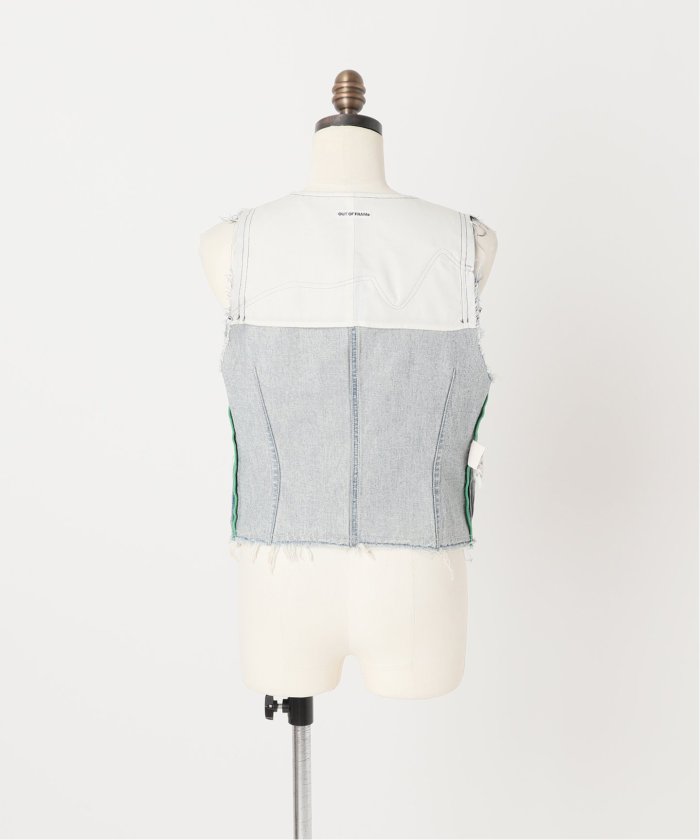 frameworkデニムベストベルトセットOUTOF FRAMe フレームワーク FRAMeWORKスタッフが着こなす夏のDENIM STYLE｜FRAMeWORK