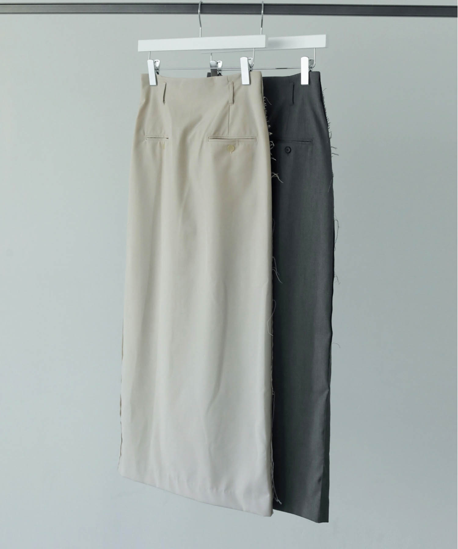 anuke アンヌークTuck Maxi Skirt めくら