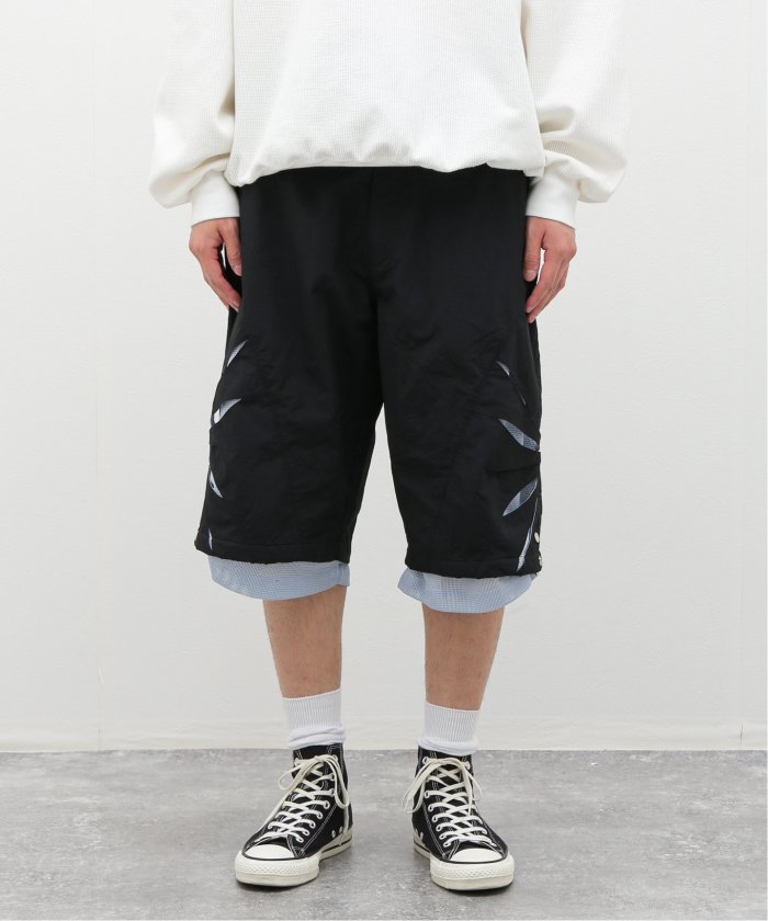 セール】【SAN SAN GEAR / サンサンギア】CUT OFF MESH SHORTS