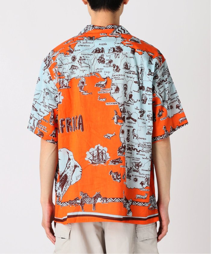 ジャーナルスタンダード　BINDU 半袖シャツ L セール 30%OFF】BINDU / ビンドゥー Indian cotton pattern S/S
