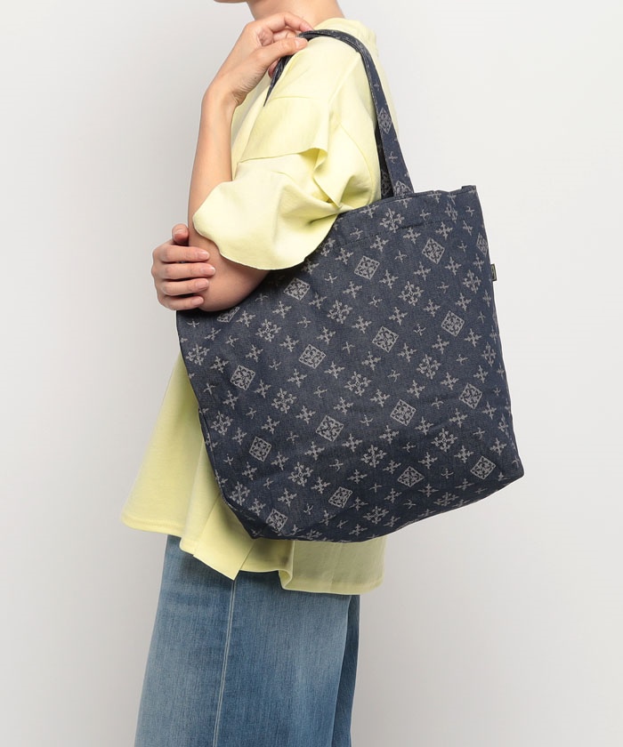 セール 50%OFF】【デイリーラシット】モノグラム コットンバッグ