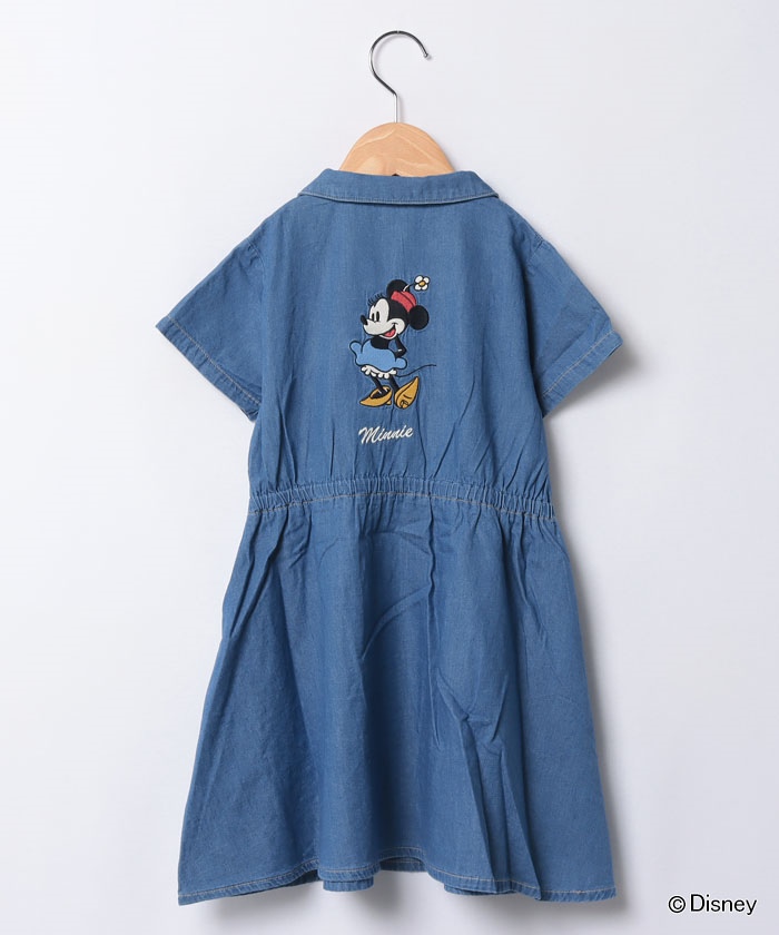 Disney】ミニー/シャツワンピース(506107573) | プティマイン Disney】ミニー/シャツワンピース(506107573) | プティマイン