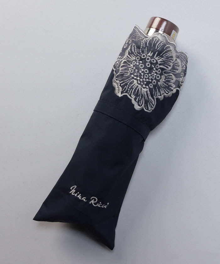 NINA RICCI (ニナリッチ) 刺しゅうオーガンジー掛け合わせ 晴雨 NINA RICCI (ニナリッチ) 刺しゅうオーガンジー掛け合わせ 晴雨