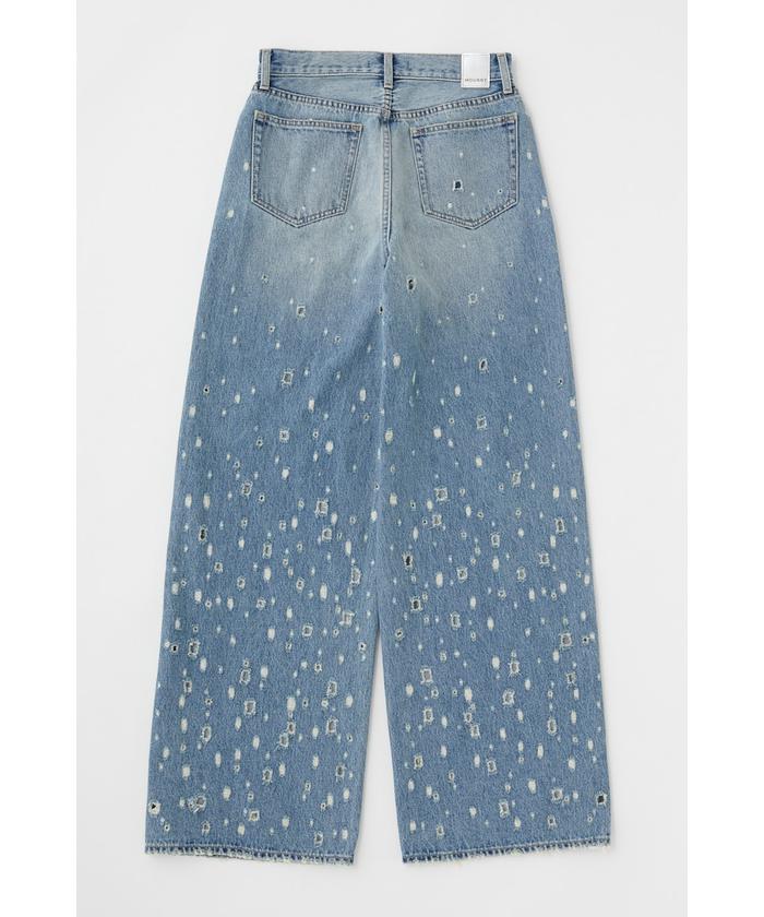 MOUSSY MIDRISE バギーデニム24インチ