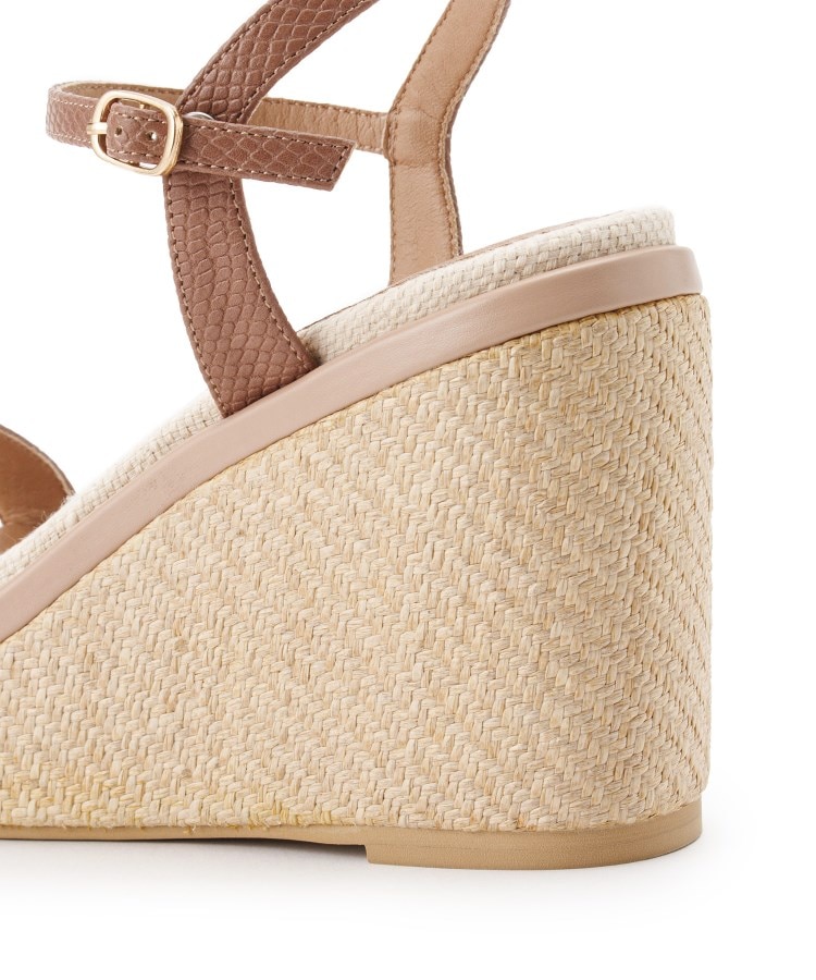 【新品】マイケルコース　MICHAELKORS ウェッジサンダル　ピンク マイケルコース新品未使用9.5サイズ26.5㎝ロゴ入り