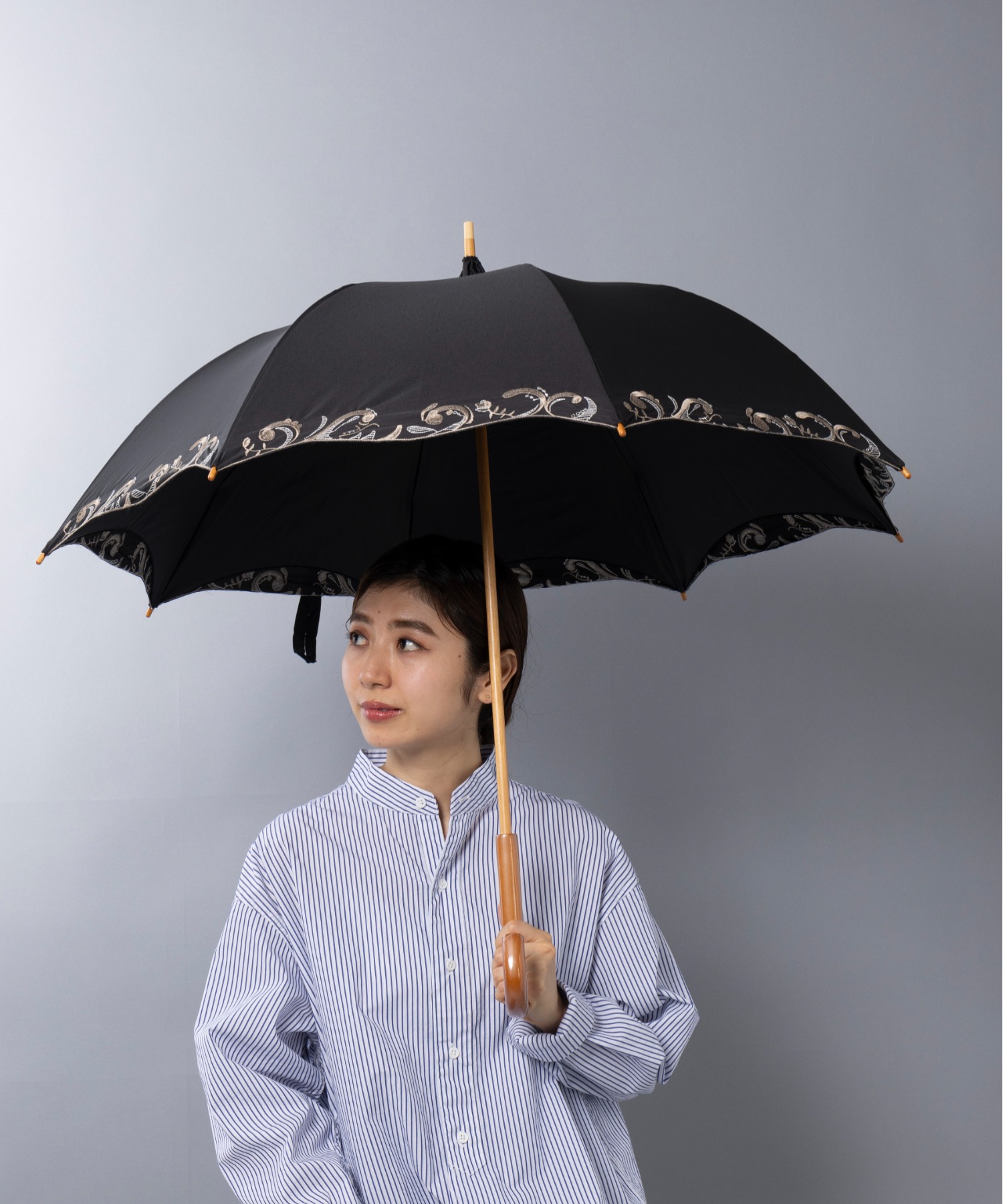 セットアップセブン SETUP7 【SETUP7】バイカラー UVカット 晴雨