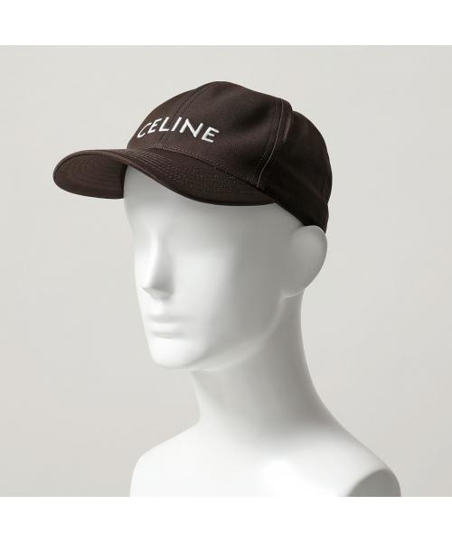 CELINE ブラック ベースボールキャップ Lサイズ CELINE ブラック ベースボールキャップ