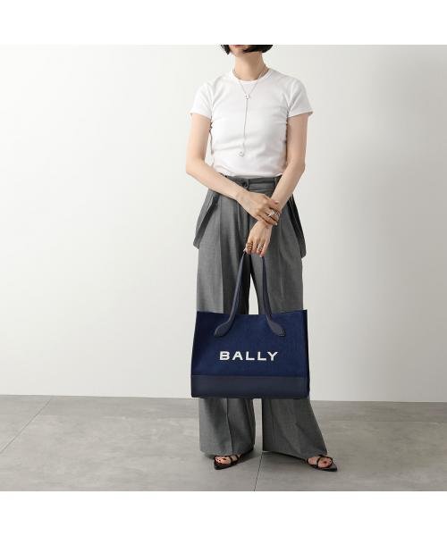 セール】BALLY トートバッグ BAR KEEP ON EW ロゴ (506125790 