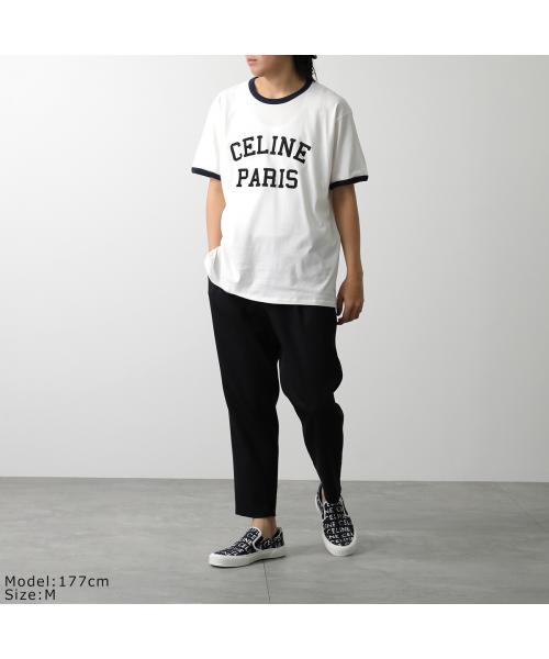 CELINE Tシャツ 2X45M671Q 半袖 カットソー ロゴT(506126028 CELINE Tシャツ 2X45M671Q 半袖 カットソー ロゴT(506126028