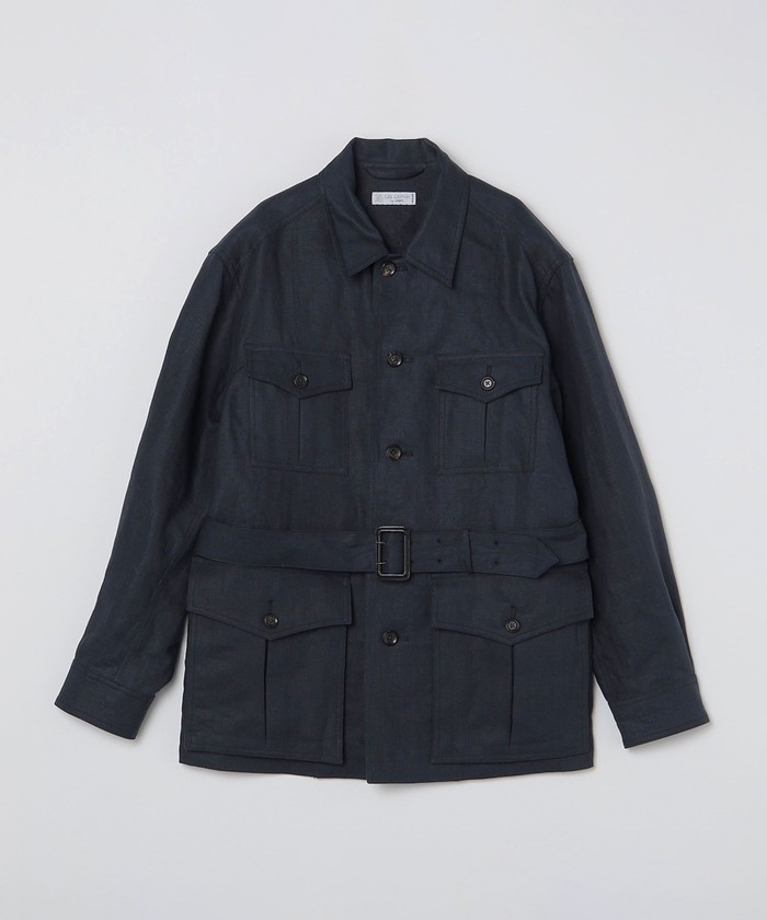 SHIPS: LES LESTON リネン サファリ ジャケット(506128356) | シップス メン(SHIPS MEN) - d fashion