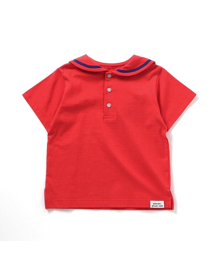 セール 52%OFF】カラフルセーラーカラーTシャツ(505809796