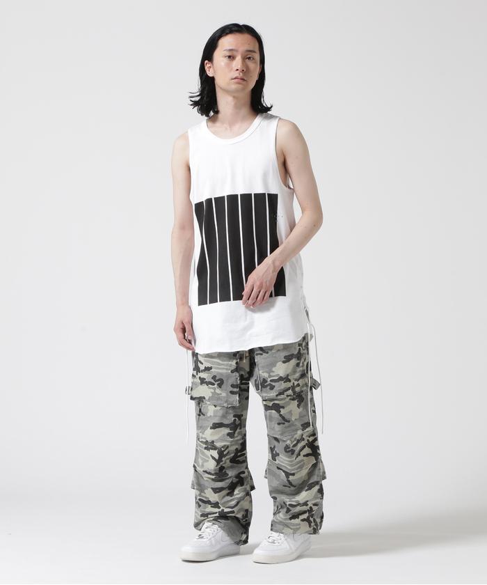 ロイヤルフラッシュ ダメージタンクトップ セール 40%OFF】FACETASM/ファセッタズム/ 別注 7 BARS タンク