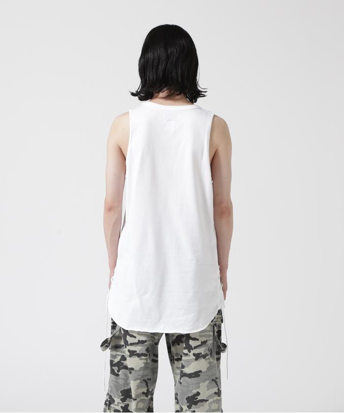 ロイヤルフラッシュ ダメージタンクトップ セール 40%OFF】FACETASM/ファセッタズム/ 別注 7 BARS タンク