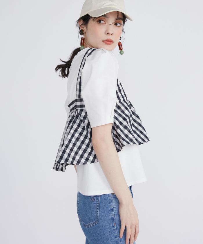 Maglie le cassetto / マーリエ ル カセット LOVERコンパクトTシャツ LOVERコンパクトTシャツ｜Maglie le cassetto（マーリエ ル