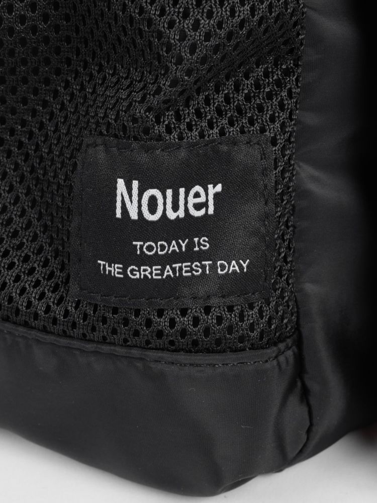 【美品】nouer ヌエール　マルチウェイポケットデザインミニBAG ブラック ヌエール nouer マルチウェイポケットデザインミニBAG
