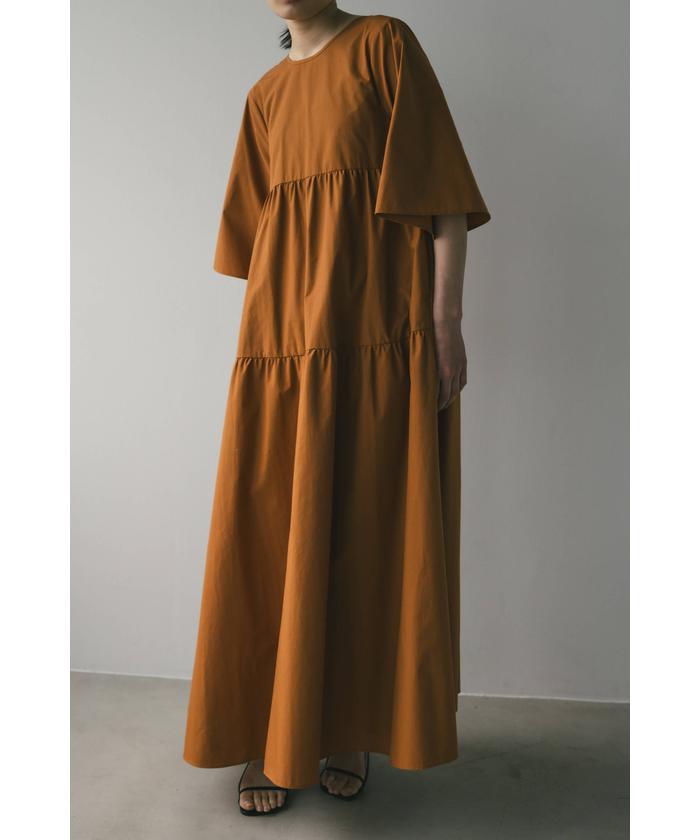 セール 30%OFF】バックオープンティアードワンピース(506137568
