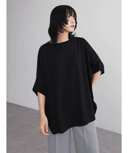 セール 61%OFF】冷っとすずやか ドルマンカット5分袖プル