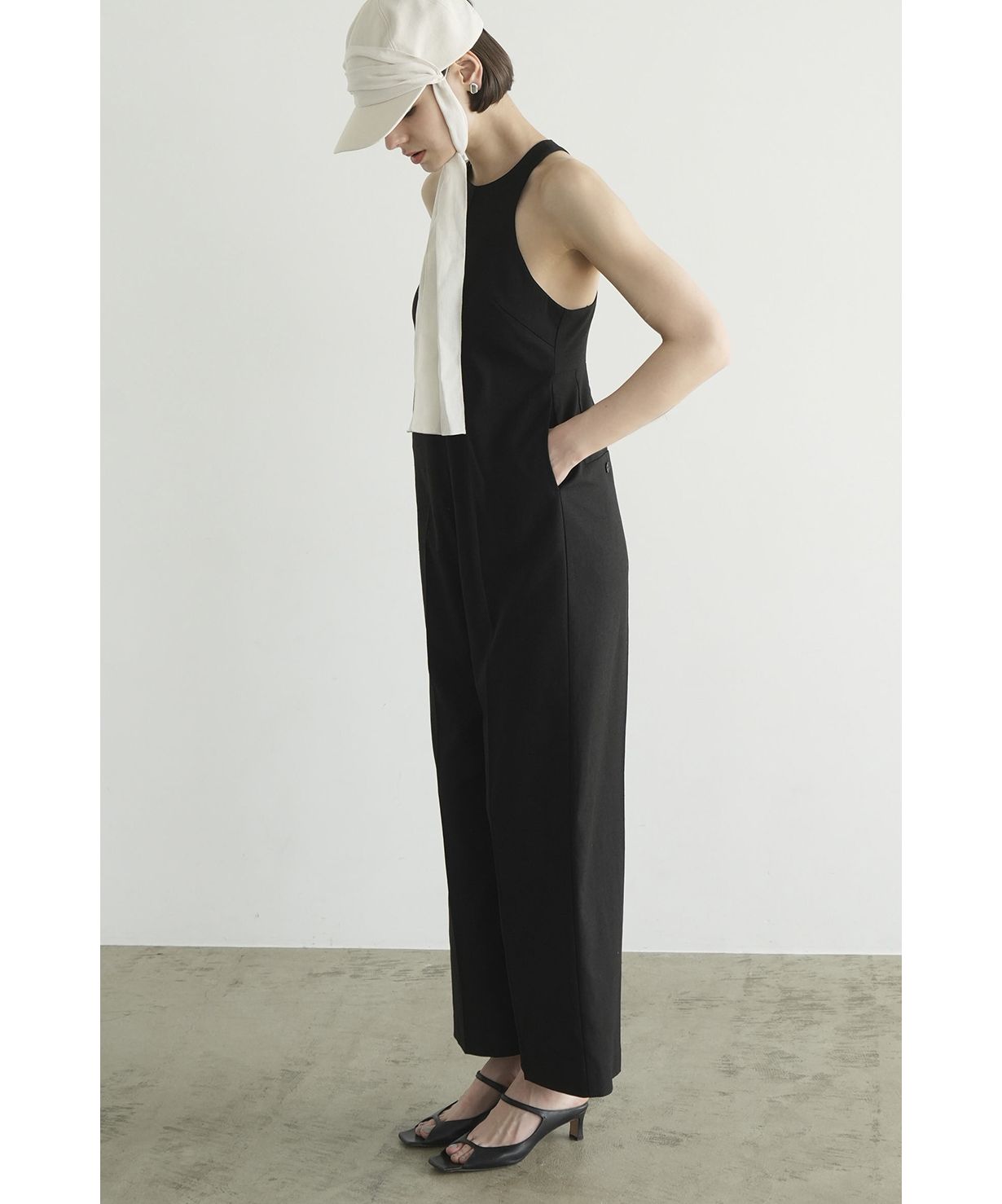 【新品タグ付き】SCOOP LINE ALL IN ONE クラネ CLANE SCOOP LINE ALL IN ONE （BLACK） - ファッション