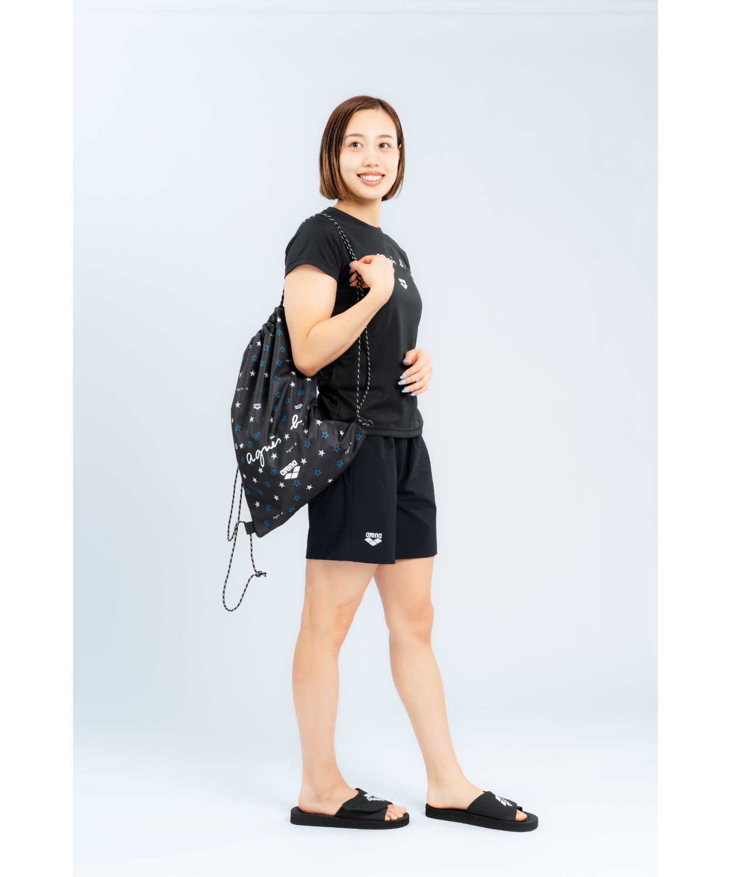 【agnes b.】アニエスベー AI21 SAC ARENA agnes b. x arena hp2709-01_1.jpg
