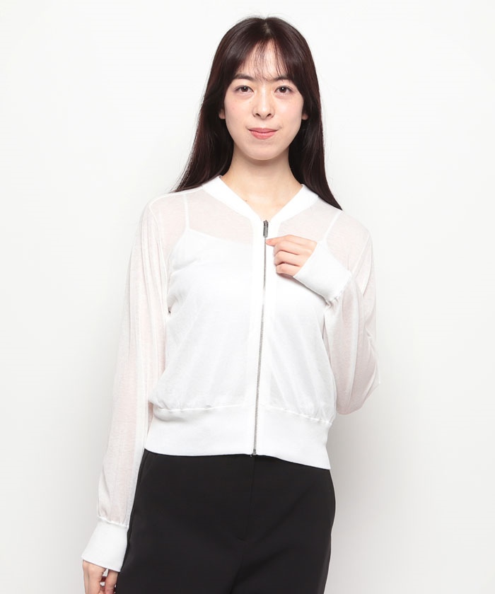 大特価 チラシ セール】ブルゾンAIRY COTTON SHEER BOMBER(505975691 ジャケット・アウター