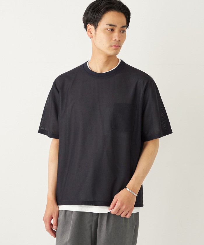 【シンプルでお洒落】ジャージーTシャツ セール】SHIPS Colors:〈洗濯機可能〉シャリルシャージー