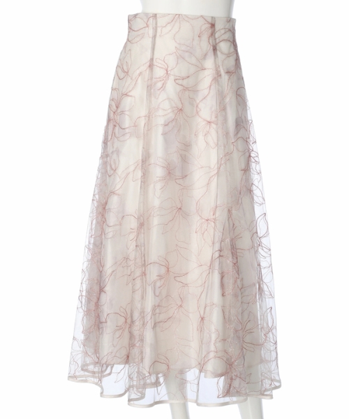 サマーキラキラ刺繍マーメイドスカート(506051606) | ジャス ...