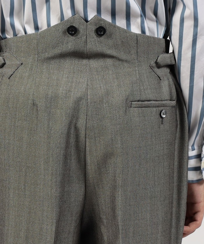 セール 50%OFF】FUMIYA HIRANO THE TROUSERS SAVILE ROW セール 50%OFF】FUMIYA HIRANO THE TROUSERS SAVILE ROW
