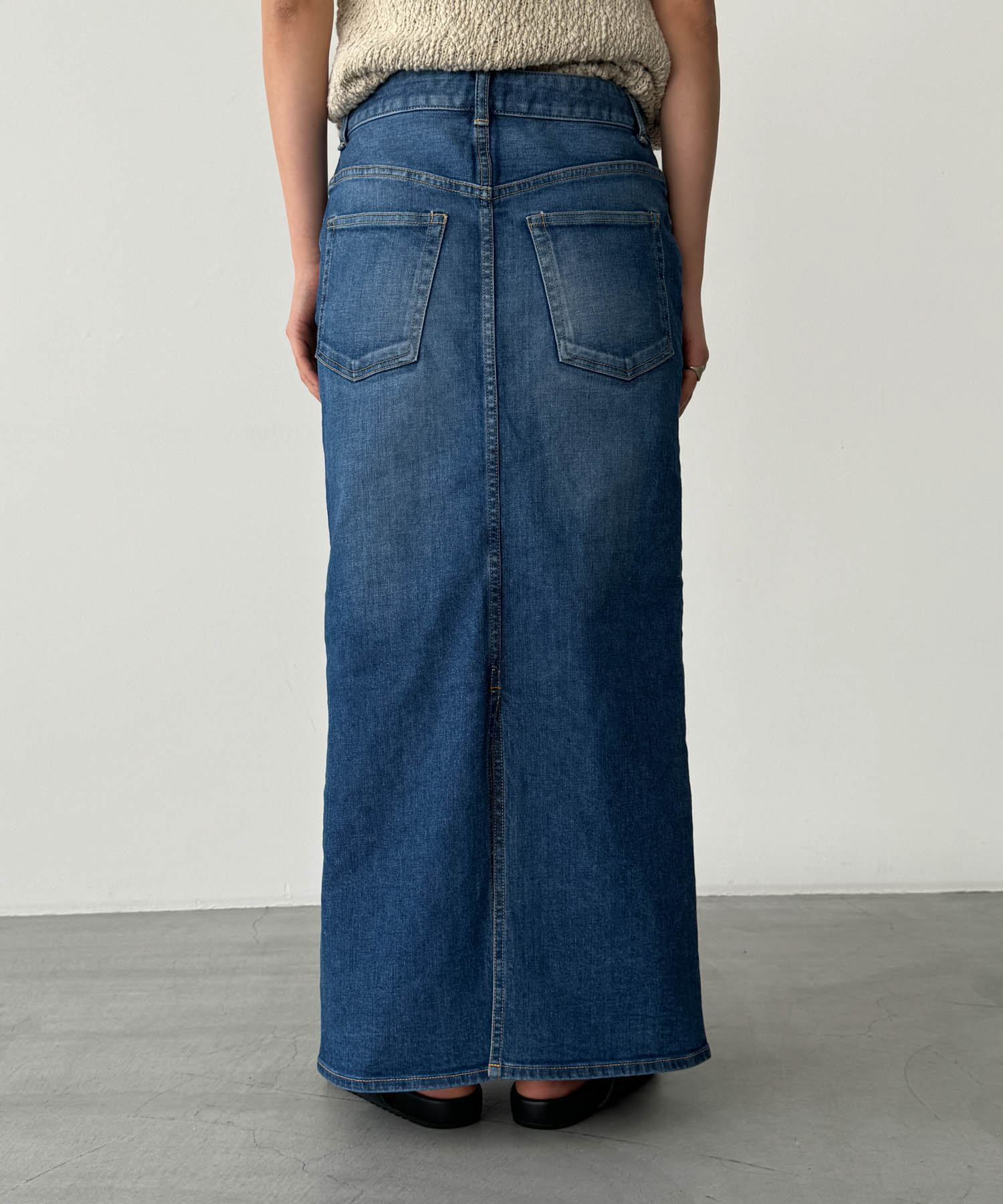 CANAL JEAN YA-YA デニムロングスカート ¥19,800 CANAL JEAN（キャナルジーン）の「YA-YA デニムロングスカート