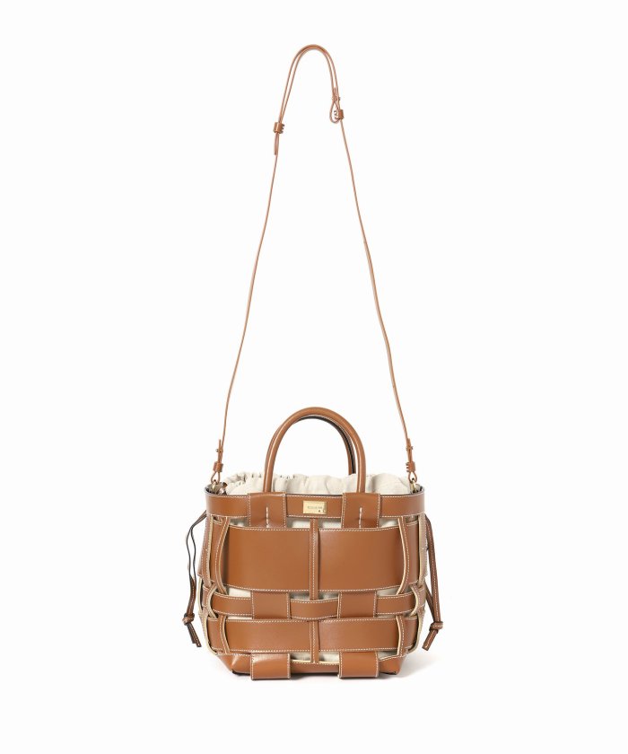 ZANCHETTI / ザンケッティ】WOVEN MIDI SHOPPER：トートバッグ