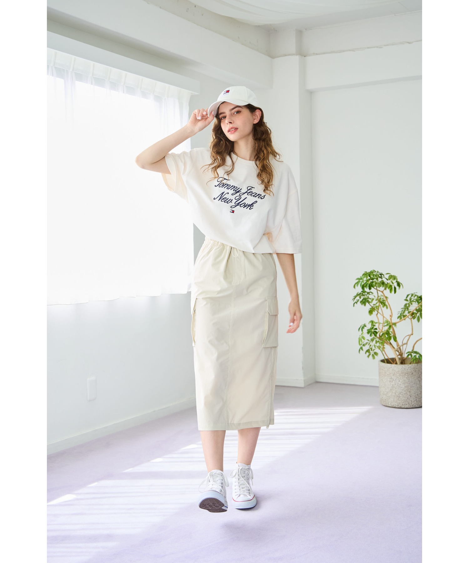 セール】トミージーンズ TOMMY JEANS 【NET ViVi掲載】オーバー