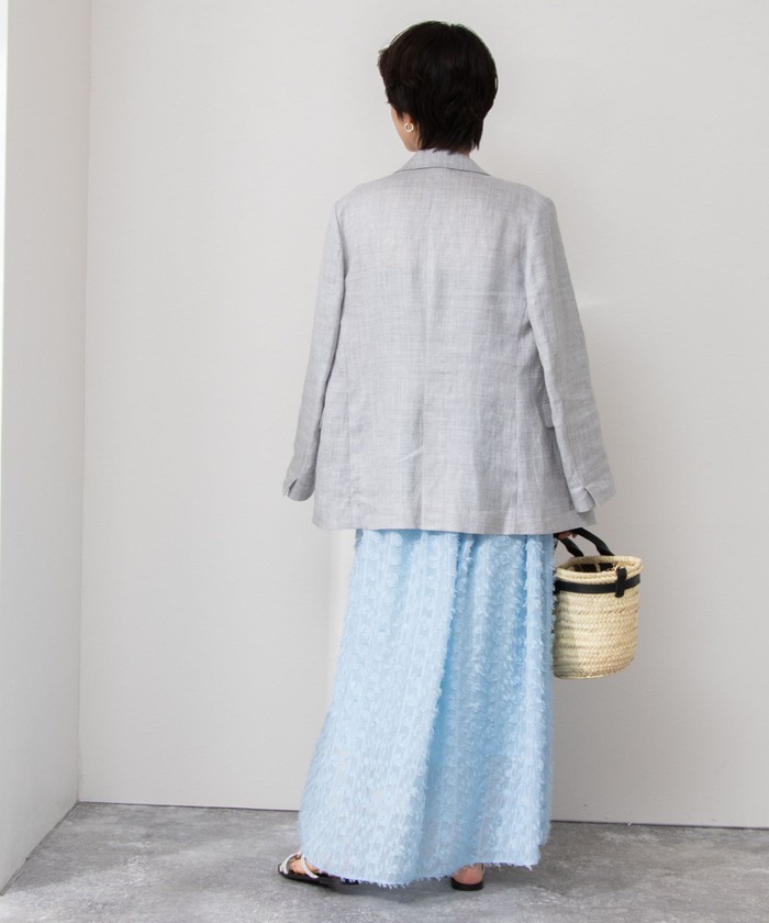 セール 50%OFF】2WAYカットジャガードドッキングワンピース
