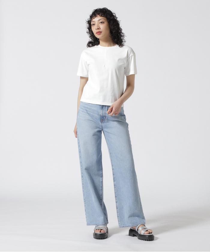 MANOF (マノフ) 別注BACK OPEN W FACE TOPS(506106486) | ビー