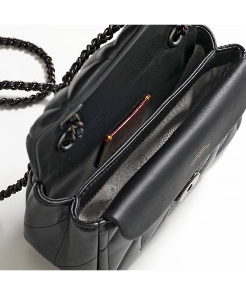 コーチCOACH ボディバッグ ベージュ 黒 青 ロゴ刺 繍 F76795 コーチCOACH ボディバッグ ベージュ 黒 青 ロゴ刺 繍 F76795