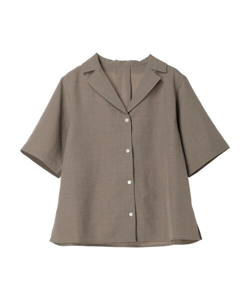 クーポン】【セール 70%OFF】接触冷感 開襟シャツ(506169959