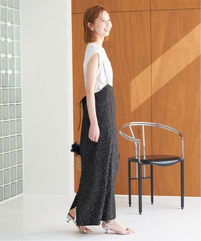 追加/2枚セット》アイラインキャミワンピース×ノースリーブTEE 追加/2枚セット》アイラインキャミワンピース×ノースリーブTEE
