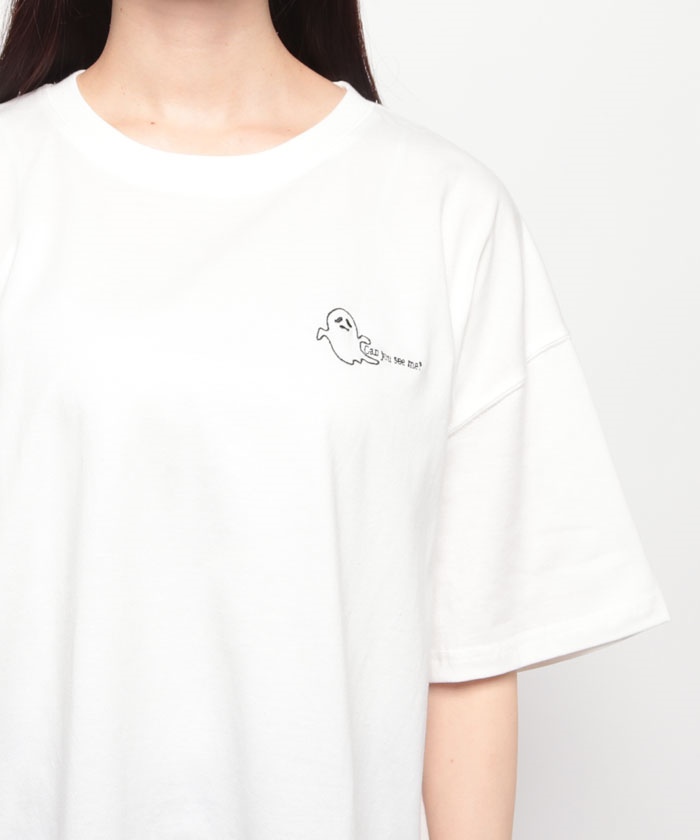 クーポン】オバケプリント刺繍Tシャツ(506126446) | ナイ
