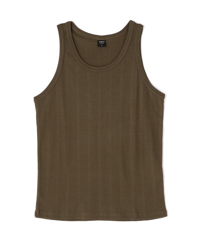 RANDOM RIB TANK TOP / ランダムリブ タンクトップ / AVIREX