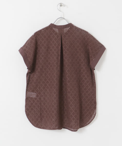 セール 30%OFF】幾何学レースブラウス(506172816) | アーバン