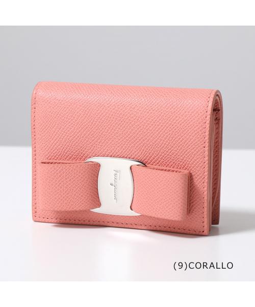 セール】SALVATORE FERRAGAMO 二つ折り財布 22 D515 ヴィラ