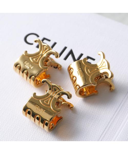 CELINE ヘアクリップ 46Y846BSL トリオンフ 3点セット(506179133 CELINE ヘアクリップ 46Y846BSL トリオンフ 3点セット(506179133