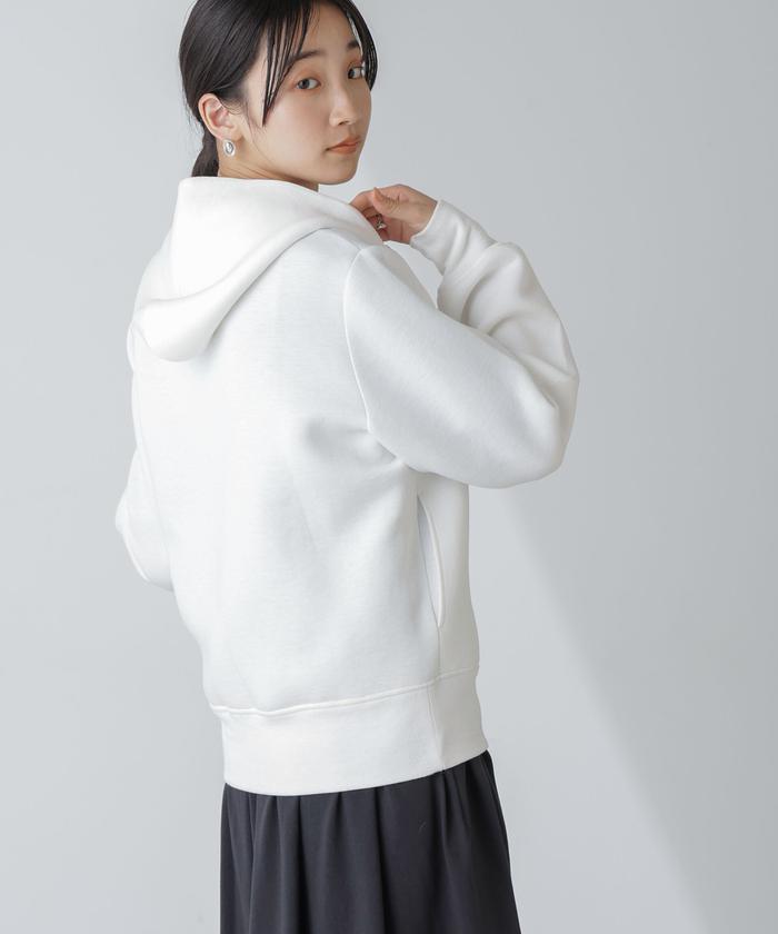 WEB限定/テックダンボールダブルジップパーカー 24AW(505982603