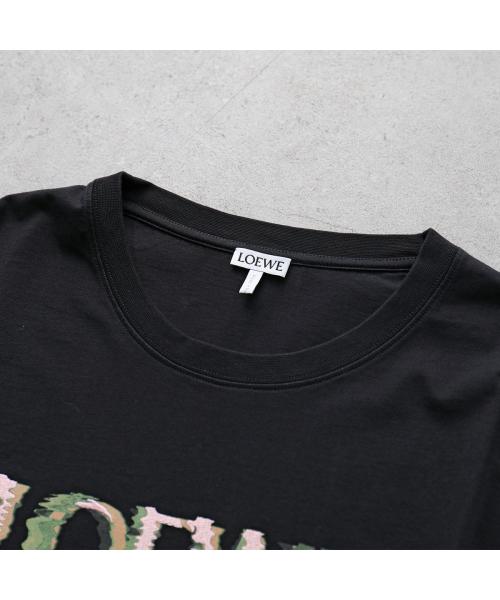 LOEWE 22 プリント 半袖Tシャツ XS 黒/赤 LOEWE 22 プリント 半袖Tシャツ XS 黒/赤