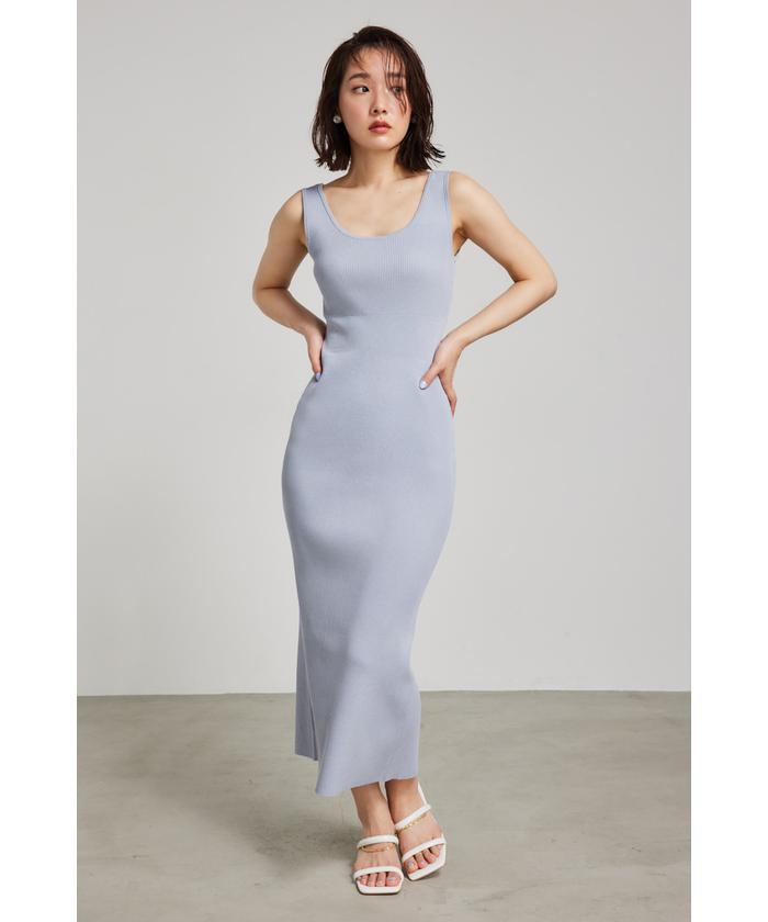 セール 50%OFF】2WAY ZIPタイトknit OP(506183706) | リエンダ
