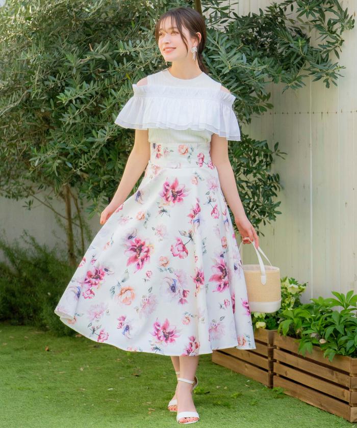 セール 30%OFF】レイヤード風オフショルプルオーバー(506183805