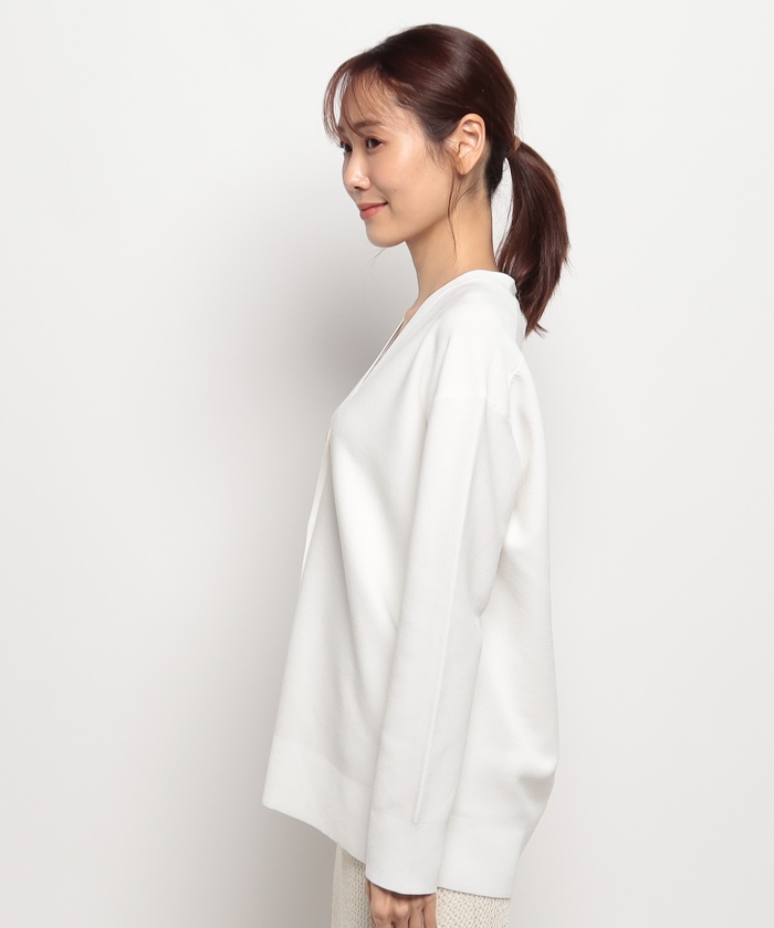 Theory セオリー カーディガン　BRISTOL COTTON LACE セオリー 22SS LACE TRIM CARDI カーディガン 黒 S - メルカリ
