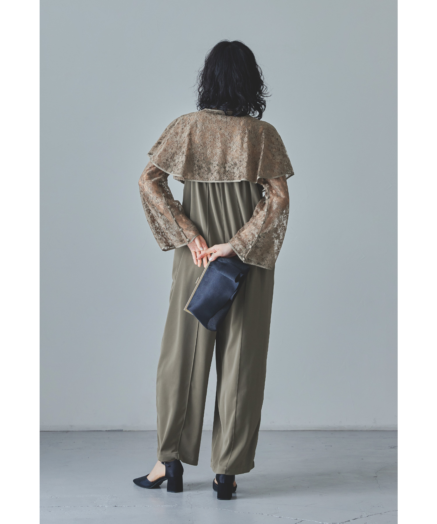ニアナ niana レースボレロパンツドレス パーティードレス