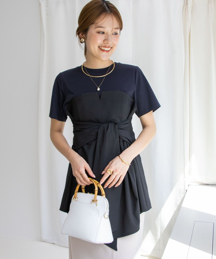 セール】ビスチェ風コンビTシャツ(506053603) | ノーリーズ