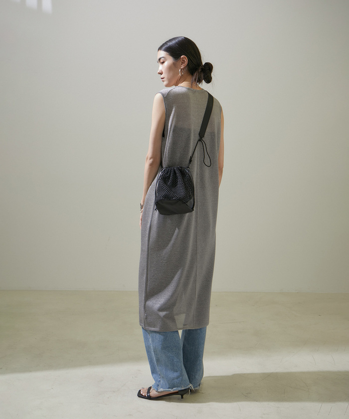 Simple Project Braided Bag 編み込みバッグ 男女兼用 SIMPLE PROJECT SUEDETTE PLEATED CROSSBODY BAG – Remold Lab